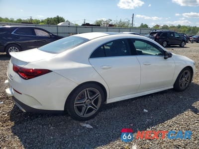 Trzecie zdjęcie samochodu z tyłu: 2020 MERCEDES-BENZ CLA 250 4MATIC VIN:W1K5J4HB5LN090517 - miniatura