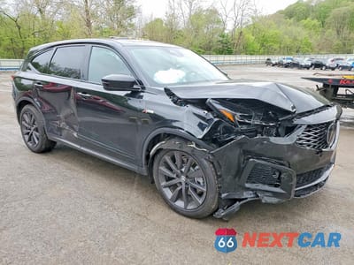 Czwarte zdjęcie samochodu z boku: 2026 ACURA MDX A-SPEC VIN:5J8YE1H01TL017201 - miniatura