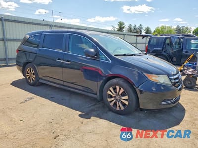 Czwarte zdjęcie samochodu z boku: 2014 HONDA ODYSSEY EXL VIN:5FNRL5H65EB024159 - miniatura