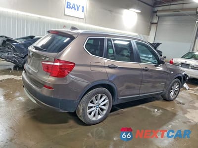 Trzecie zdjęcie samochodu z tyłu: 2013 BMW X3 XDRIVE28I VIN:5UXWX9C57D0A23249 - miniatura