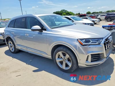 Czwarte zdjęcie samochodu z boku: 2021 AUDI Q7 PREMIUM VIN:WA1AJAF72MD014339 - miniatura