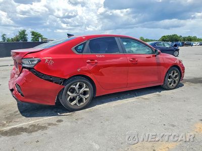 Trzecie zdjęcie samochodu z tyłu: 2019 KIA FORTE LXS VIN:3KPF24AD2KE079419 - miniatura