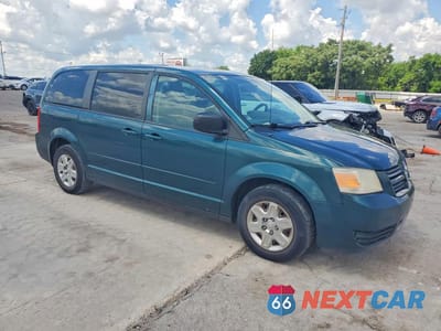 Czwarte zdjęcie samochodu z boku: 2009 DODGE GRAND CARAVAN SE VIN:2D8HN44E49R621733 - miniatura