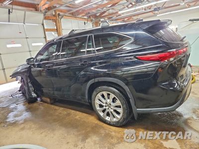 Drugie zdjęcie samochodu z przodu: 2021 TOYOTA HIGHLANDER LIMITED VIN:5TDDZRBH2MS104331 - miniatura