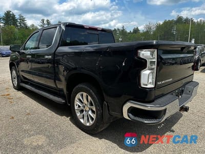Trzecie zdjęcie samochodu z tyłu: 2020 CHEVROLET SILVERADO K1500 LTZ VIN:3GCUYGED8LG426176 - miniatura