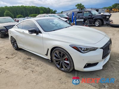 Czwarte zdjęcie samochodu z boku: 2021 INFINITI Q60 RED SPORT 400 VIN:JN1FV7LLXMM560183 - miniatura
