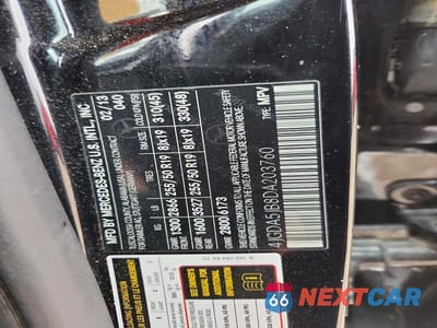Zdjęcie 13 z 13 samochodu: 2013 MERCEDES-BENZ ML 350 VIN:4JGDA5JB8DA203760 - miniatura
