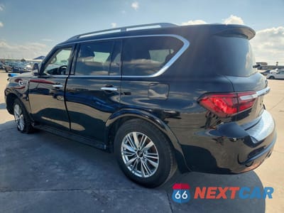 Drugie zdjęcie samochodu z przodu: 2019 INFINITI QX80 LUXE VIN:JN8AZ2NE6K9230168 - miniatura