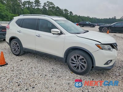 Czwarte zdjęcie samochodu z boku: 2016 NISSAN ROGUE SL VIN:5N1AT2MT6GC757579 - miniatura