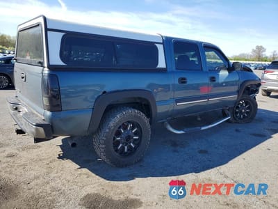 Trzecie zdjęcie samochodu z tyłu: 2006 CHEVROLET SILVERADO K1500 VIN:2GCEK13T261125493 - miniatura