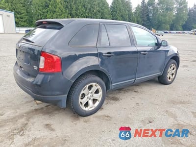 Trzecie zdjęcie samochodu z tyłu: 2013 FORD EDGE SEL VIN:2FMDK4JC2DBA75083 - miniatura