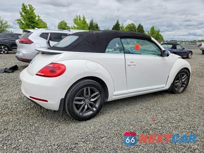 Trzecie zdjęcie samochodu z tyłu: 2013 VOLKSWAGEN BEETLE VIN:3VW5P7ATXDM823912 - miniatura