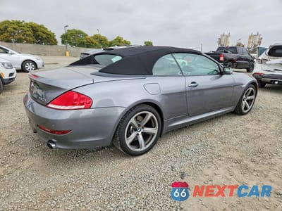 Trzecie zdjęcie samochodu z tyłu: 2008 BMW 650 I VIN:WBAEB535X8CX60576 - miniatura