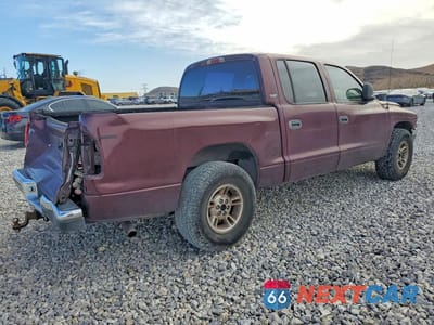 Trzecie zdjęcie samochodu z tyłu: 2000 DODGE DAKOTA QUAD VIN:1B7GL2AN4YS720428 - miniatura