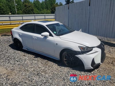 Czwarte zdjęcie samochodu z boku: 2017 LEXUS IS 200T VIN:JTHBA1D23H5051402 - miniatura