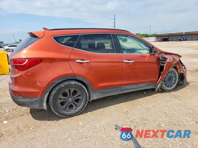 Trzecie zdjęcie samochodu z tyłu: 2014 HYUNDAI SANTA FE SPORT 2.4L VIN:5XYZU3LB1EG150713 - miniatura