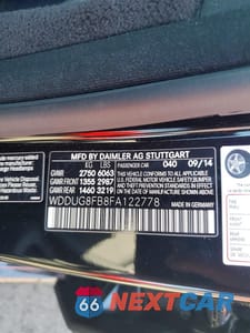 Zdjęcie 12 z 12 samochodu: 2015 MERCEDES-BENZ S 550 4MATIC VIN:WDDUG8FB8FA122778 - miniatura