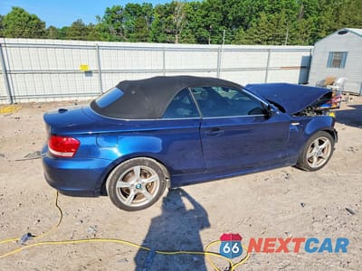 Trzecie zdjęcie samochodu z tyłu: 2012 BMW 128 I VIN:WBAUN1C53CVH84066 - miniatura