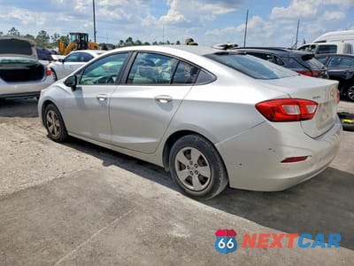 Drugie zdjęcie samochodu z przodu: 2017 CHEVROLET CRUZE LS VIN:1G1BC5SM8H7183771 - miniatura