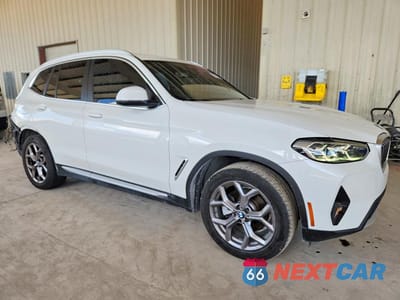 Czwarte zdjęcie samochodu z boku: 2023 BMW X3 SDRIVE30I VIN:5UX43DP05P9R94459 - miniatura