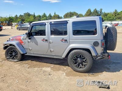Drugie zdjęcie samochodu z przodu: 2017 JEEP WRANGLER UNLIMITED SAHARA VIN:1C4BJWEG3HL602660 - miniatura