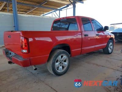 Trzecie zdjęcie samochodu z tyłu: 2004 DODGE RAM 1500 ST VIN:1D7HA18D84S642267 - miniatura