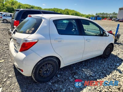 Trzecie zdjęcie samochodu z tyłu: 2014 TOYOTA YARIS VIN:VNKKTUD37EA002753 - miniatura