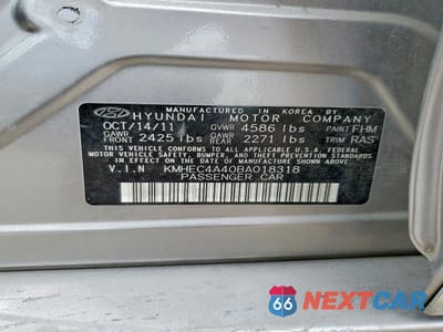 Zdjęcie 13 z 13 samochodu: 2011 HYUNDAI SONATA HYBRID VIN:KMHEC4A40BA018318 - miniatura