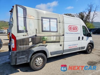 Trzecie zdjęcie samochodu z tyłu: 2015 RAM PROMASTER 2500 DELIVERY VAN VIN:3C6TRVDG1FE512798 - miniatura