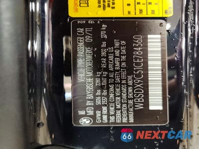 Zdjęcie 12 z 12 samochodu: 2012 BMW M3 VIN:WBSDX9C51CE784360 - miniatura