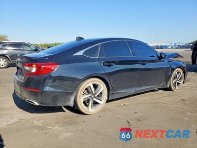 Trzecie zdjęcie samochodu z tyłu: 2022 HONDA ACCORD SPORT VIN:1HGCV1F35NA087855 - miniatura
