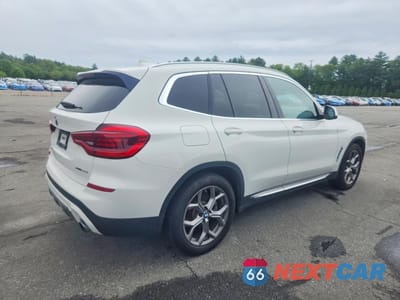 Trzecie zdjęcie samochodu z tyłu: 2020 BMW X3 XDRIVE30I VIN:5UXTY5C09LLT38156 - miniatura