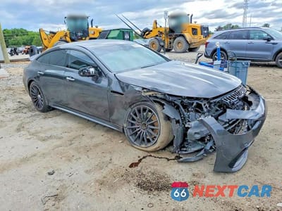 Czwarte zdjęcie samochodu z boku: 2020 MERCEDES-BENZ AMG GT 53 VIN:W1K7X6BB4LA016380 - miniatura