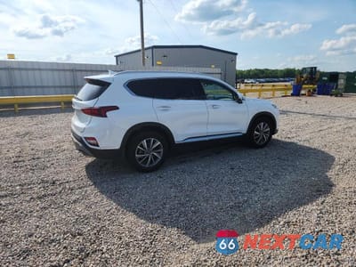 Trzecie zdjęcie samochodu z tyłu: 2020 HYUNDAI SANTA FE SEL VIN:5NMS33AD3LH141782 - miniatura
