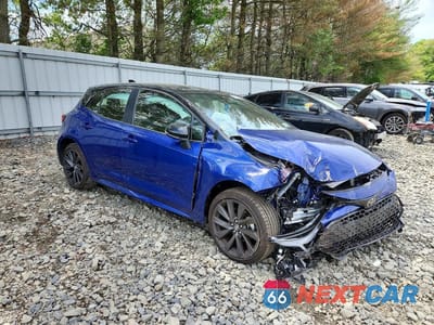 Czwarte zdjęcie samochodu z boku: 2026 TOYOTA COROLLA XSE VIN:JTNC4MBE2T3259797 - miniatura