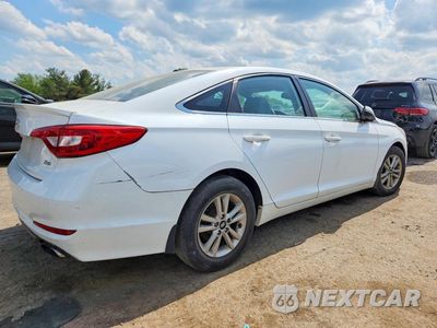Trzecie zdjęcie samochodu z tyłu: 2016 HYUNDAI SONATA ECO VIN:5NPE24AA1GH403321 - miniatura