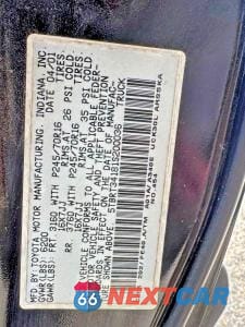 Zdjęcie 10 z 10 samochodu: 2001 TOYOTA TUNDRA SR5 VIN:5TBRT34181S200036 - miniatura