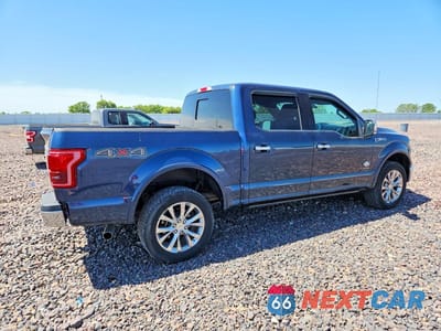 Trzecie zdjęcie samochodu z tyłu: 2017 FORD F150 SUPERCREW VIN:1FTEW1EGXHFA54849 - miniatura