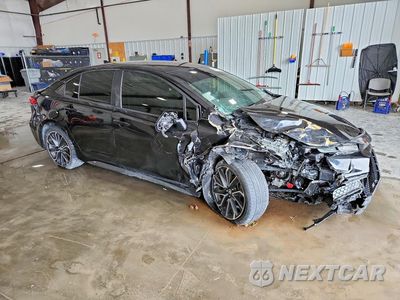 Czwarte zdjęcie samochodu z boku: 2021 TOYOTA COROLLA SE VIN:JTDS4MCE3MJ054761 - miniatura