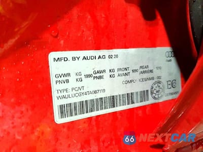 Zdjęcie 13 z 13 samochodu: 2026 AUDI A3 PROGRESSIV VIN:WAULUCGY4TA087119 - miniatura
