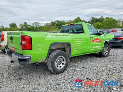 Trzecie zdjęcie samochodu z tyłu: 2018 GMC SIERRA C1500 VIN:1GTN1LEC7JZ903797 - miniatura
