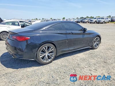 Trzecie zdjęcie samochodu z tyłu: 2017 INFINITI Q60 3.0T PREMIUM VIN:JN1EV7EK0HM361102 - miniatura
