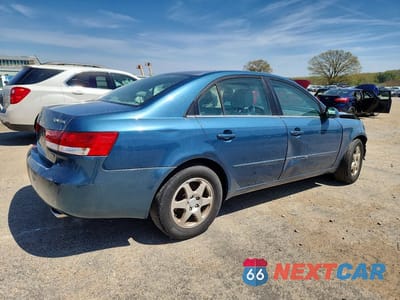 Trzecie zdjęcie samochodu z tyłu: 2006 HYUNDAI SONATA GLS VIN:5NPEU46F26H071581 - miniatura