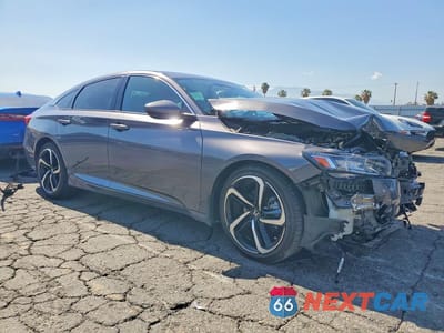 Czwarte zdjęcie samochodu z boku: 2020 HONDA ACCORD SPORT VIN:1HGCV1F39LA060669 - miniatura
