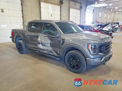 Czwarte zdjęcie samochodu z boku: 2023 FORD F150 SUPERCREW VIN:1FTFW1E8XPFA27341 - miniatura
