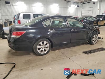 Trzecie zdjęcie samochodu z tyłu: 2009 HONDA ACCORD EXL VIN:1HGCP36849A049590 - miniatura