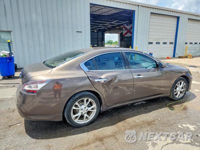 Trzecie zdjęcie samochodu z tyłu: 2014 NISSAN MAXIMA 3.5 S VIN:1N4AA5APXEC440765 - miniatura