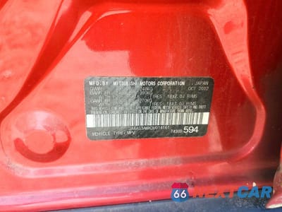Zdjęcie 12 z 12 samochodu: 2013 MITSUBISHI OUTLANDER VIN:JA4AS3AWXDU014161 - miniatura