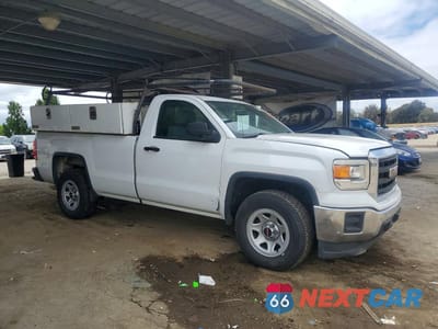 Czwarte zdjęcie samochodu z boku: 2014 GMC SIERRA C1500 VIN:1GTN1TEH3EZ310648 - miniatura