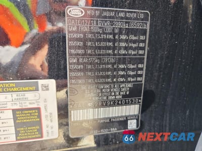 Zdjęcie 13 z 13 samochodu: 2019 LAND ROVER DISCOVERY SE VIN:SALRG2RV9K2401530 - miniatura